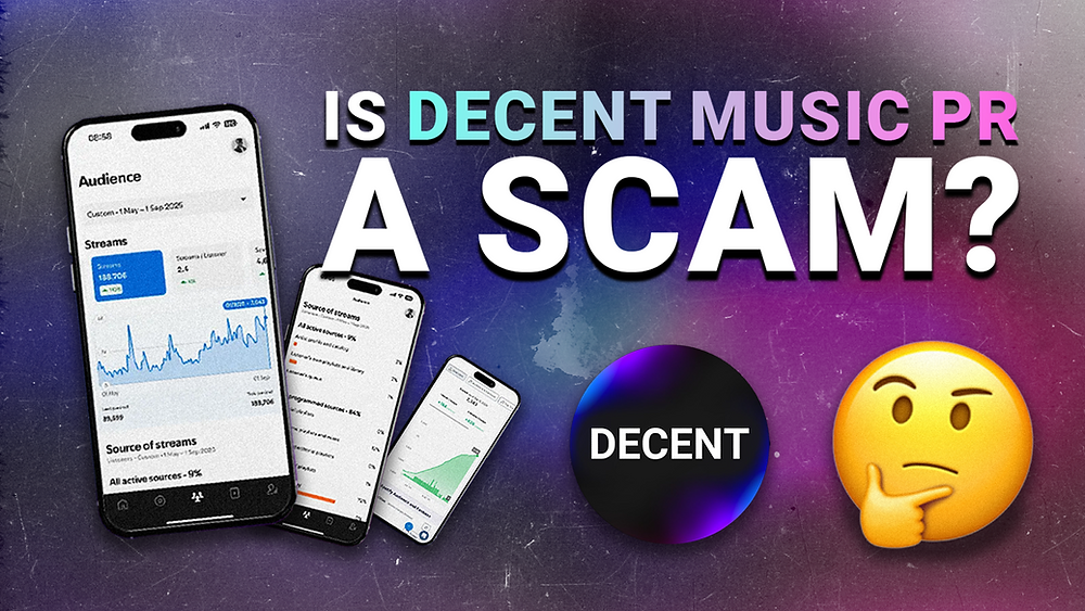 Is Decent Music PR A Scam? And Some Music Promotion Red Flags